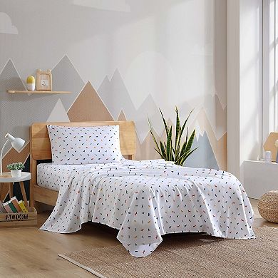 Eddie Bauer Kids Allover Print Sheet Set with Pillowcases
