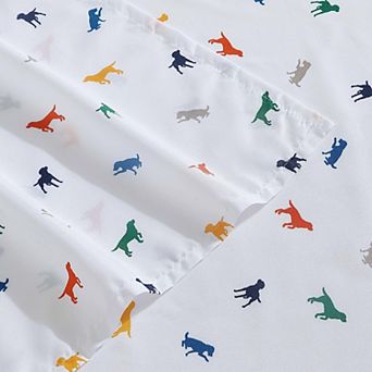 Eddie Bauer Kids Allover Print Sheet Set with Pillowcases