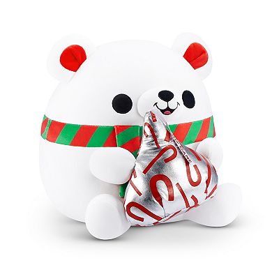 Snackles Christmas Edition Bear & Kisses Plush