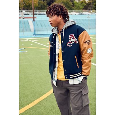 Aeropostale varsity bomber jacket best sale