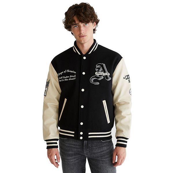 Aeropostale varsity bomber jacket hotsell