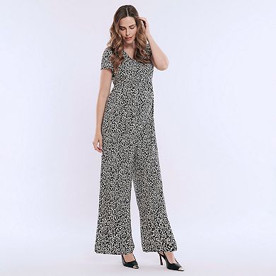 Maternity Motherhood® V-Neck Jumpsuit