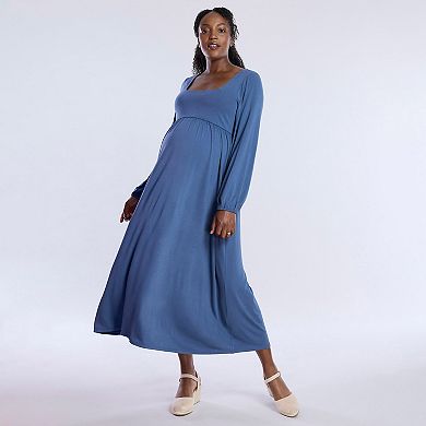 Maternity Motherhood® Empire Waist Maxi Dress