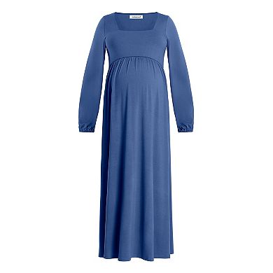 Maternity Motherhood® Empire Waist Maxi Dress