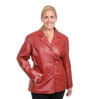 Plus Size Excelled Leather Jacket