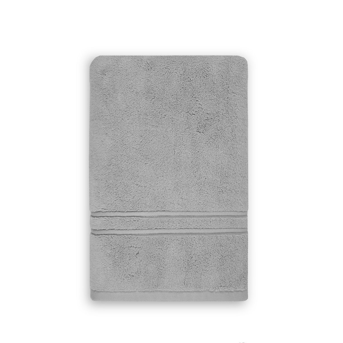 Hotelier Spa Luxe Bath Towel, Bath Sheet, Hand Towel or Washcloth - Light Gray, BATH TOWEL