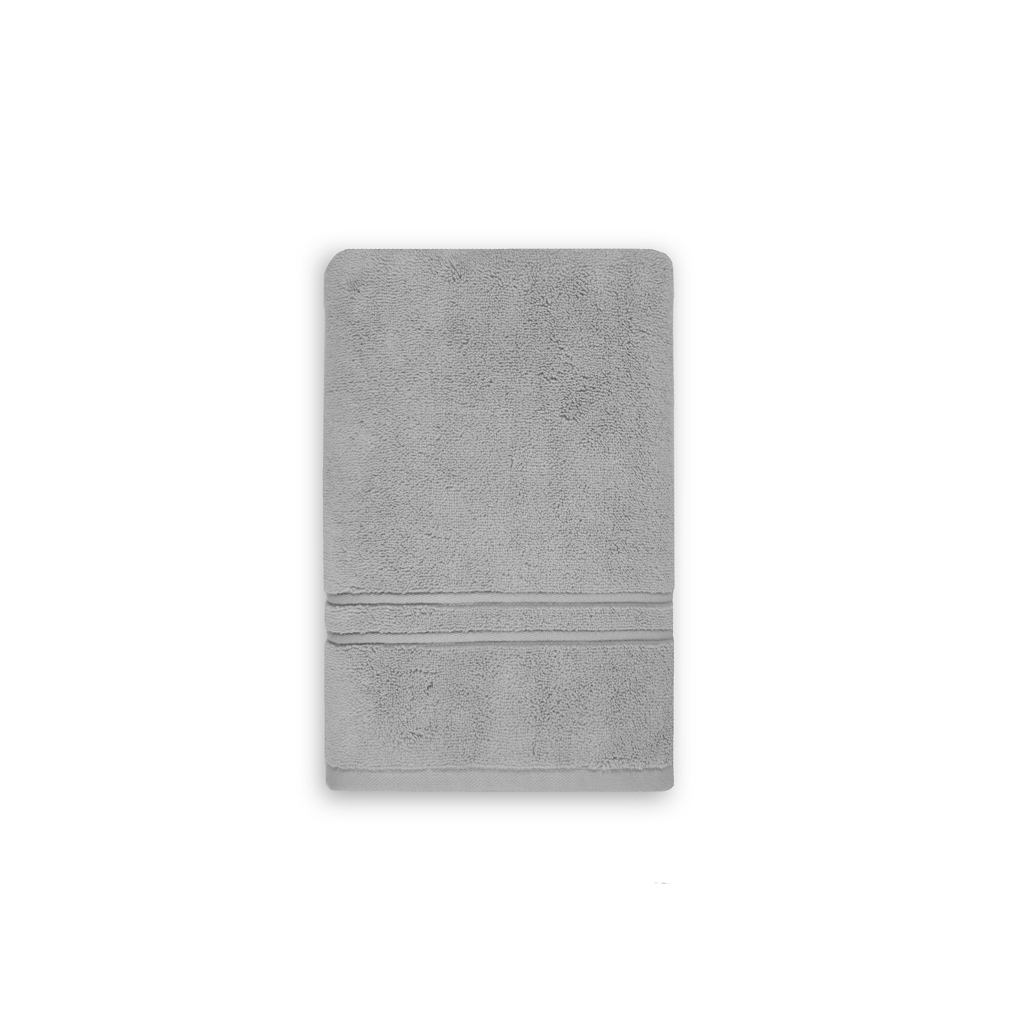 Hotelier Spa Luxe Bath Towel, Bath Sheet, Hand Towel or Washcloth, Light Gr