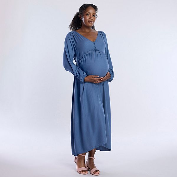 Женские платья Maternity Motherhood ® Button Front Midi Dress — фото 1