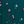Teal Ditsy