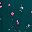 Teal Ditsy