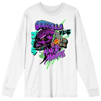 Men's Godzilla Classic King of the Monsters Long Sleeve Tee