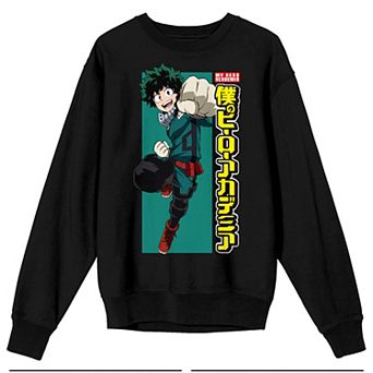 Men's My Hero Academia Deku Logo Sweatshirt