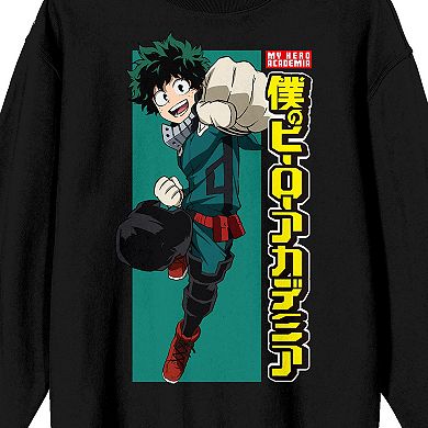 Men's My Hero Academia Deku Logo Sweatshirt
