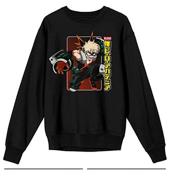 Men's My Hero Academia Bakugo Logo Sweatshirt
