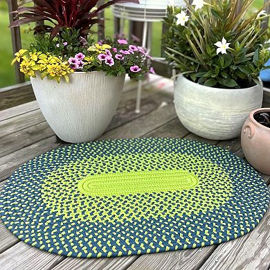 Colonial Mills Bonnet Creek Indoor/Outdoor Tweed Oval Area Rug