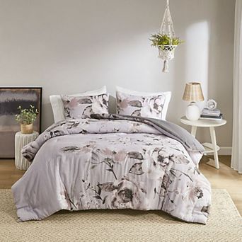 Madison Park Penelope 3 pc Floral Printed Comforter Set
