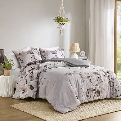 Madison Park Penelope 3-Piece Floral Printed Comforter Set