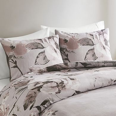 Madison Park Penelope 3-Piece Floral Printed Duvet Cover Set