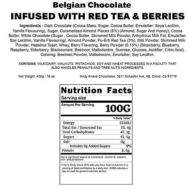 Belgian Dark Chocolate With Berries Delectable Amazing-delicious-decadent