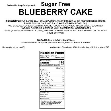 Deliciously Indulgent Sugar Free Blueberry Cake 9