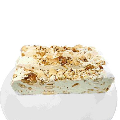 Deliciously Divine Cashew Soft Turron Nougats With Wildflower Honey - Sweet Delights 7 Oz