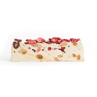Soft Nougat With Strawberry, Soft Brittle, Turron From Spain - Gluten Free - 7 Oz