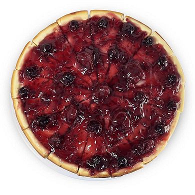 Delicious Gluten Free & Sugar Free Mixed Berry Cheesecake 9" - Divine Cheesecake Delights (2.8 Lbs)