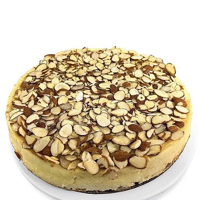Deliciously Indulgent Sugar-free Almond Cheesecake - Savor Rich Cheesecake Treats (2 Lbs)