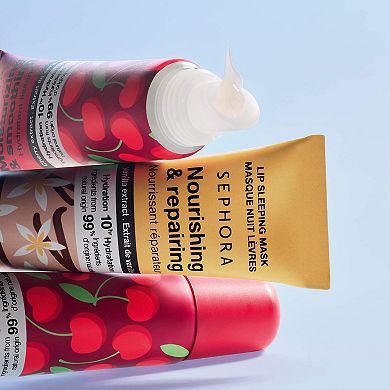 Nourishing Lip Sleeping Mask in Cherry + Vanilla