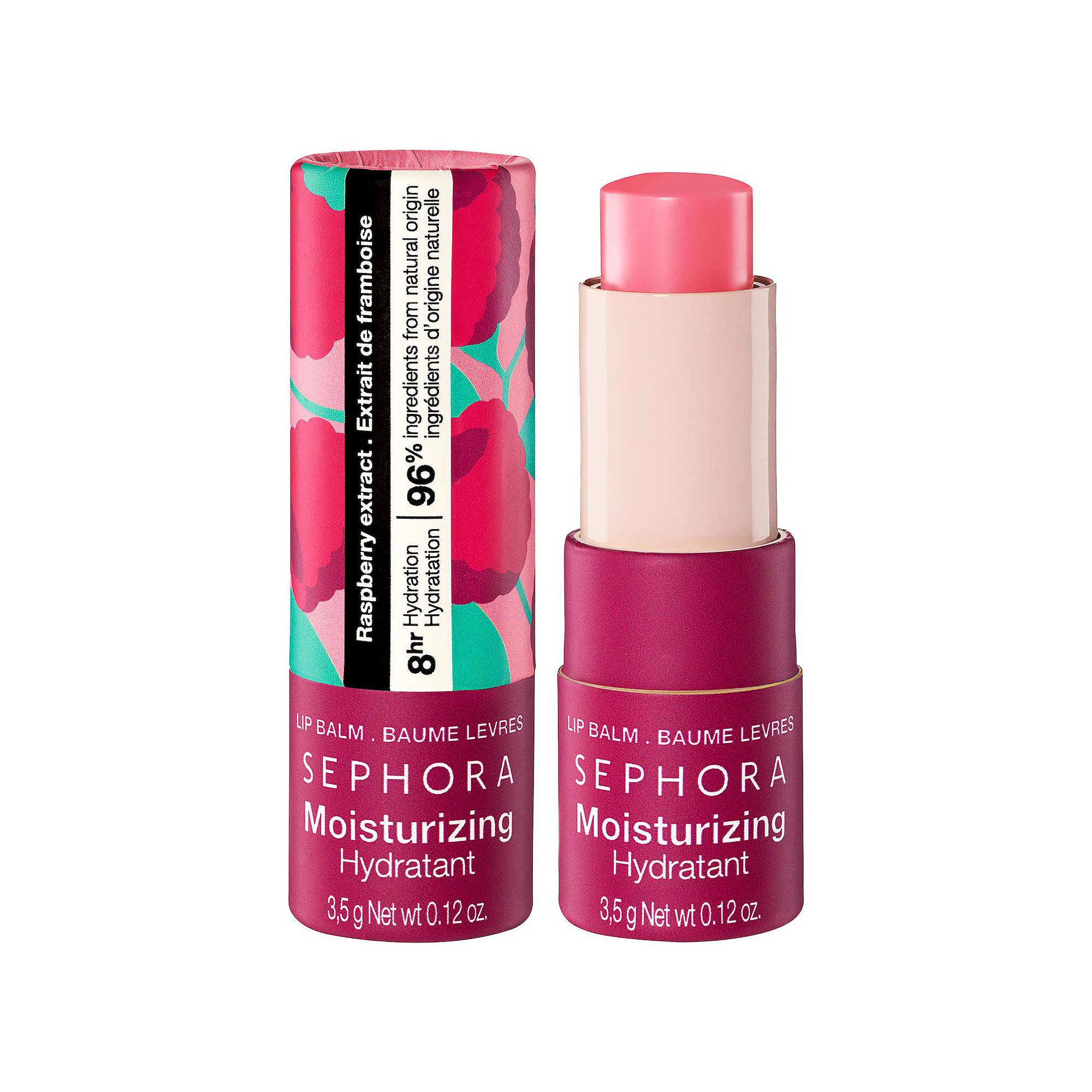 SEPHORA COLLECTION Moisturizing Lip Balm, Raspberry