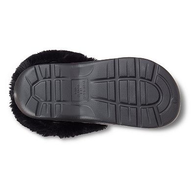 totes Bailey Women's Plush Removable Liner Clog Slippers