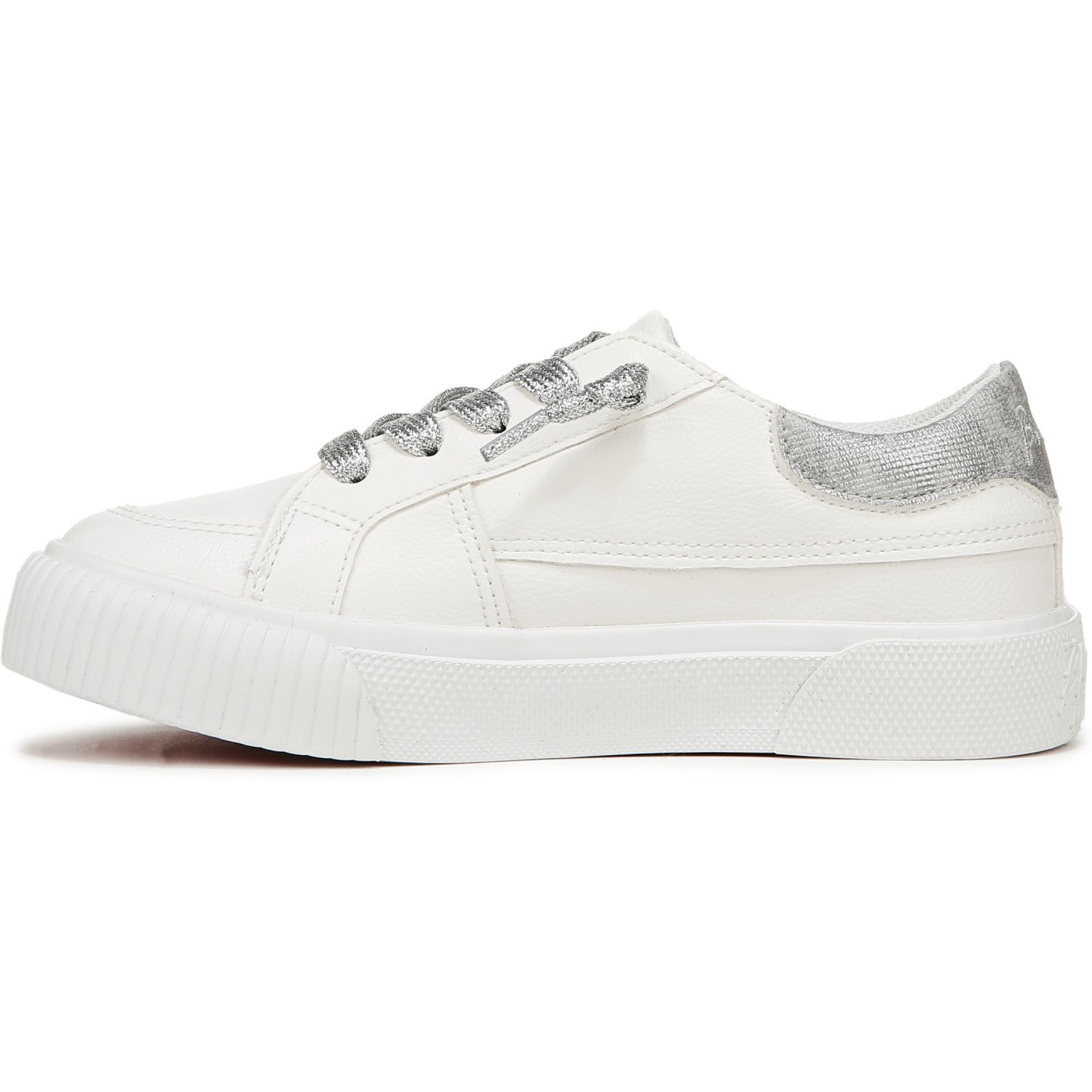 Blowfish Malibu Smoosh Women's High-Top Oxford Sneaker – Platform, Zip Closure, 1" Heel