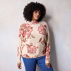 Kohls womens plus size sweaters best sale