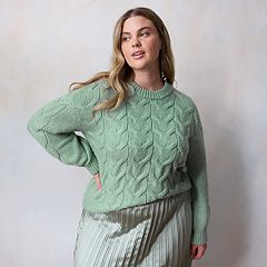 Kohls plus size womens sweaters hotsell