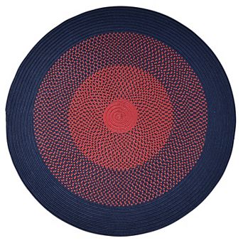 Colonial Mills Vivid Braid Round Indoor/Outdoor Area Rug