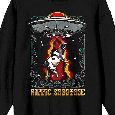 Men's Hippie Sabotage Alien Ship Sweatshirt