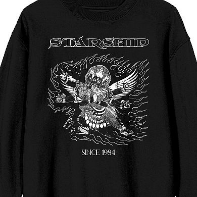 Men's Starship Greatest Hits Cover Long Sleeve Graphic Tee