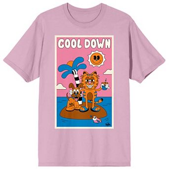 Men's Garfield Cool Down Graphic Tee
