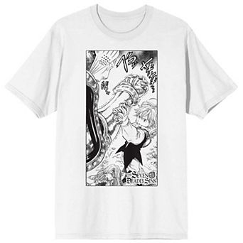 Men's Seven Deadly Sins Manga Short Sleeve Graphic Tee