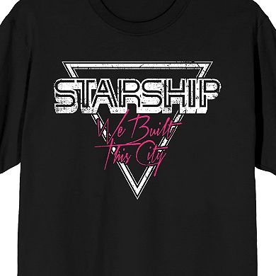 Men's Starship We Built This City Short Sleeve Graphic Tee