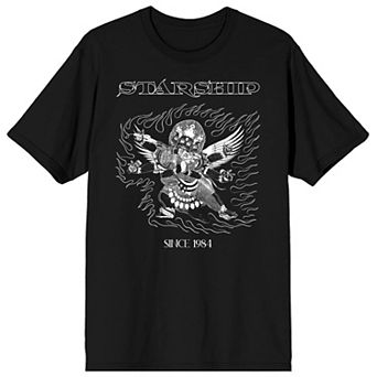 Men's Starship Greatest Hits Cover Short Sleeve Graphic Tee