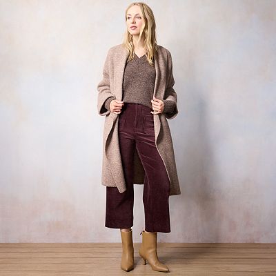 Women's petite sweater coats sales