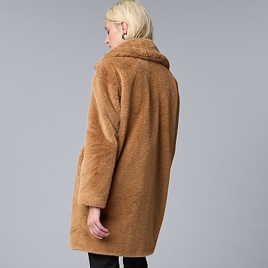 Vera Wang Faux Fur Top (OS)