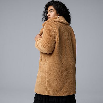 Vera wang coat top
