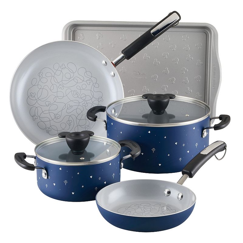 UPC 631899146557 product image for Farberware® Disney Bon Voyage 7-pc. Ceramic Nonstick Cookware Set, Blue | upcitemdb.com