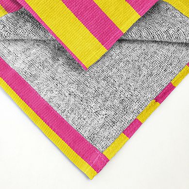 San Diego Padres City Connect Neon Palms Beach Towel