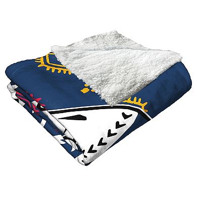 MLB Atlanta Braves Sugar Skull Silk Touch Sherpa Throw