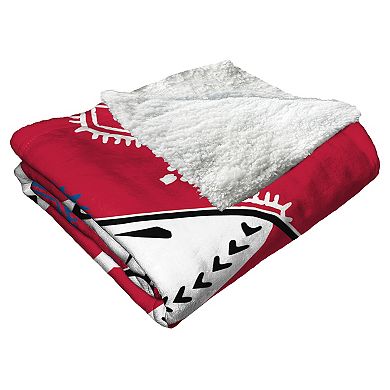 MLB Philadelphia Phillies Sugar Skull Silk Touch Sherpa Throw