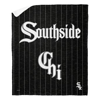 Chicago White Sox Southside Chi City Connect Silk Touch Sherpa Throw Blanket
