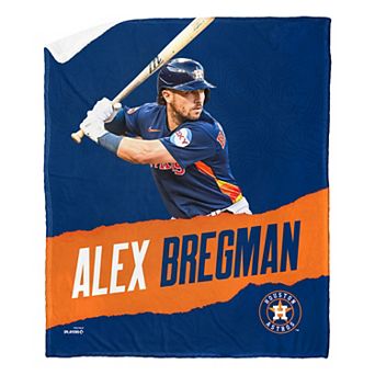 MLB Official Houston Astros Silk Touch Sherpa Throw Blanket